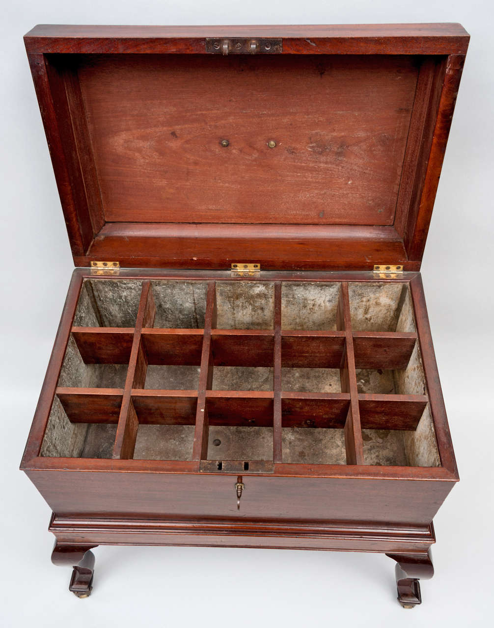 Rare Mahogany Wine Cooler For Sale at 1stdibs