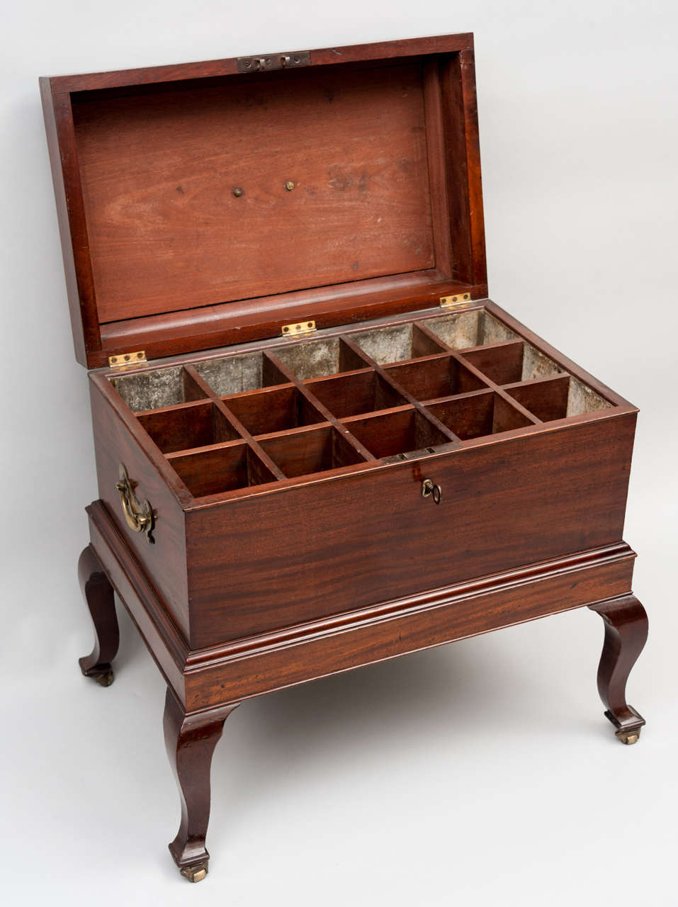 Rare Mahogany Wine Cooler For Sale at 1stdibs