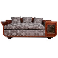 Extraordinary Art Deco sofa