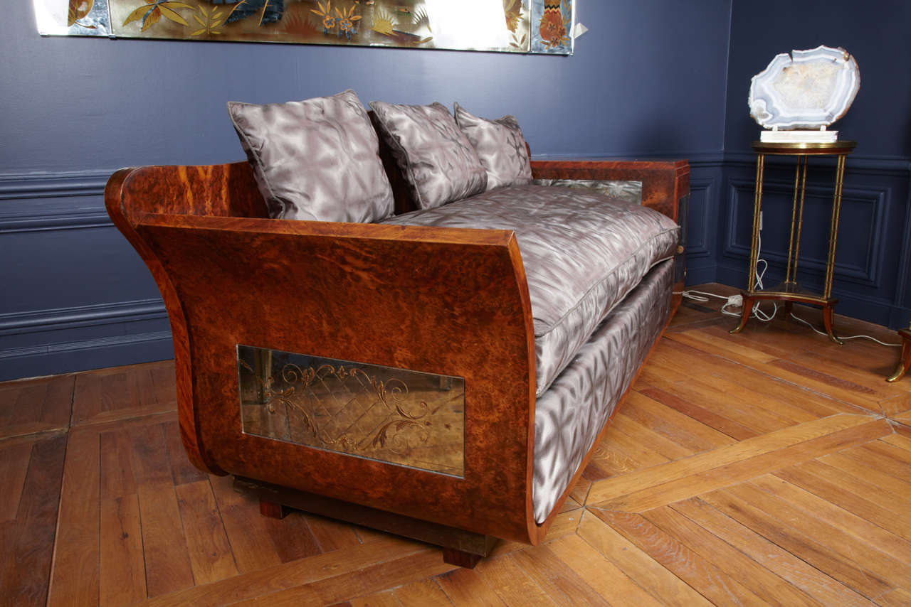 Extraordinary Art Deco sofa In Excellent Condition In Saint-Ouen (PARIS), FR
