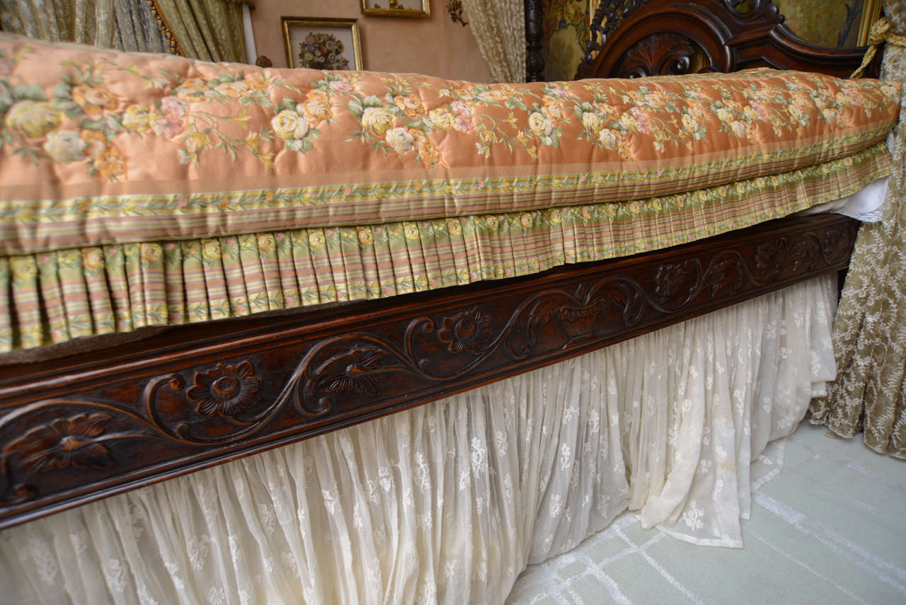 19th C. Anglo Indian Four Poster Bed SATURDAY SALE For Sale 3