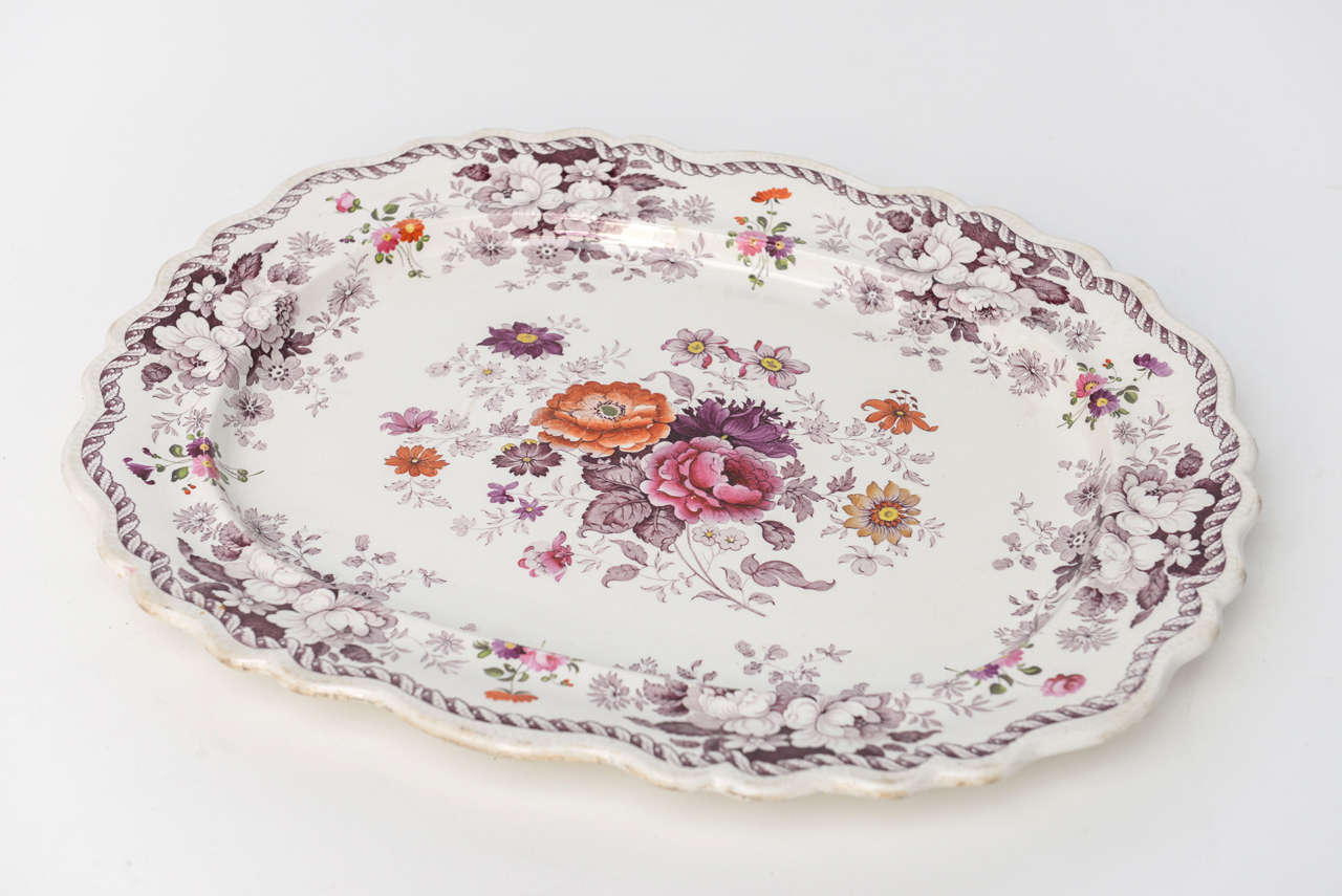 Antique Porcelain Platter SATURDAY SALE