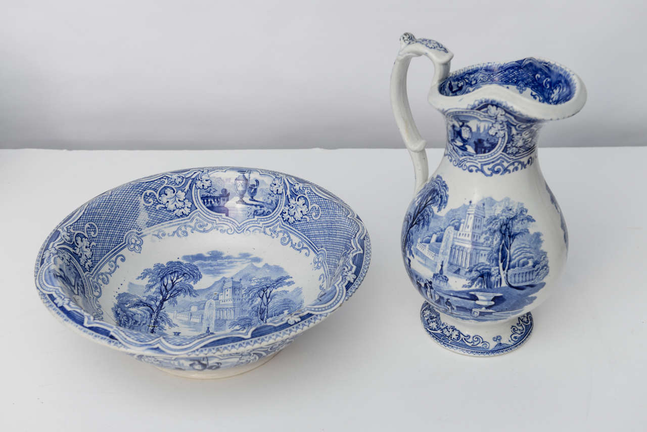 pitcher and bowl antique