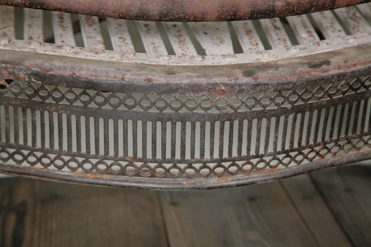 Victorian Late 18th Century Adam Period Steel Dog Basket