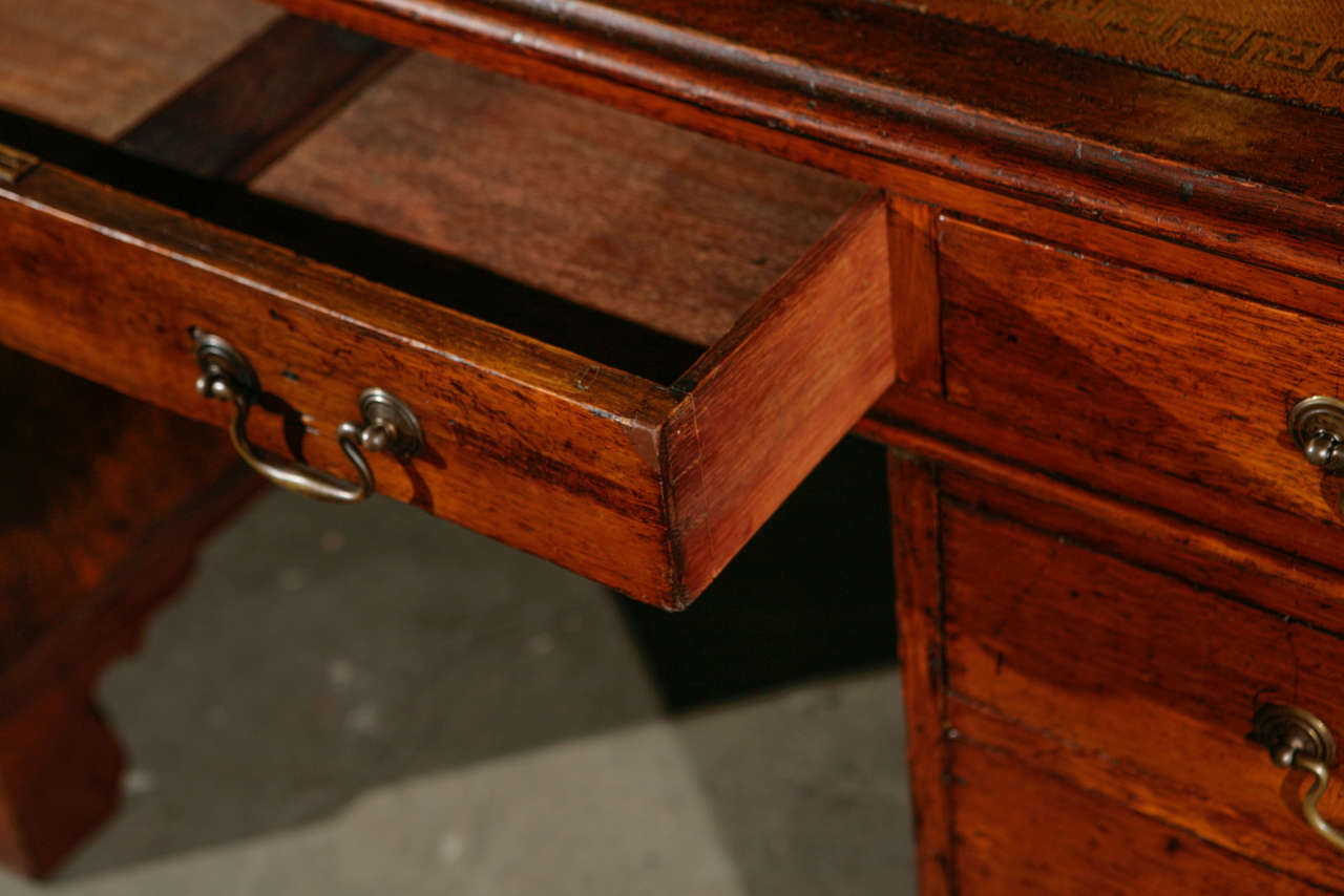 British Antique English Partners Desk