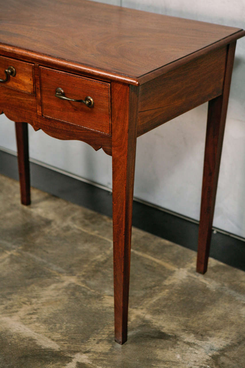 antique side table with drawer