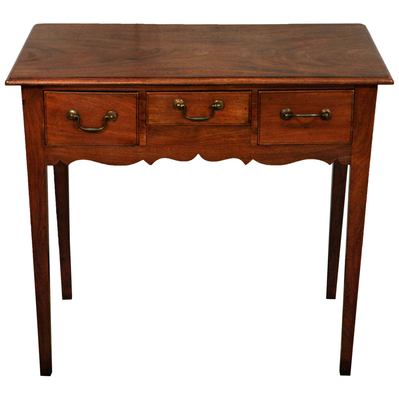 Antique III Side Table with 3 Drawers For Sale at 1stDibs
