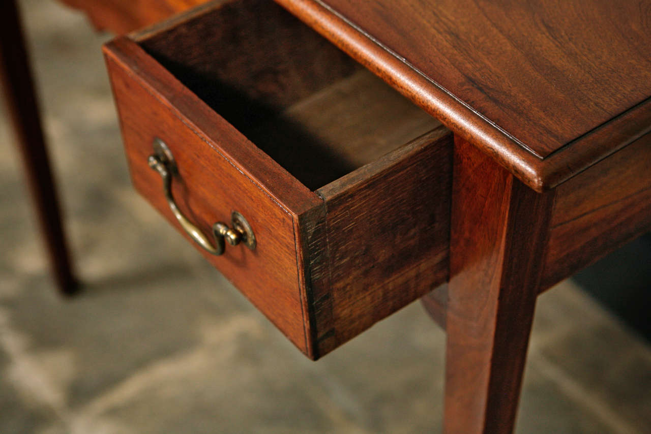 Antique III Side Table with 3 Drawers For Sale at 1stDibs