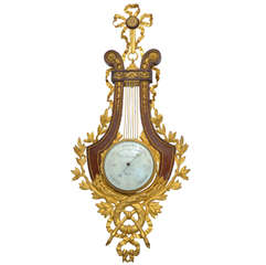 Precious Barometer Louis XVI Style