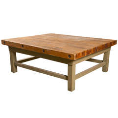 Used Industrial Cutting Table, Mid 20th C.