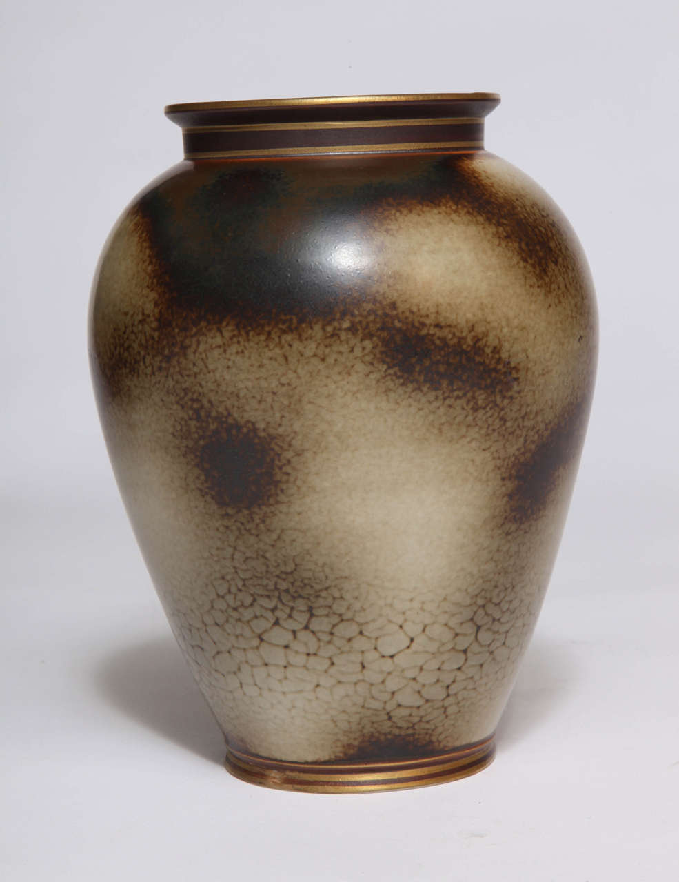 Gunnar Nylund Flambe ALP Vase for Rörstrand
