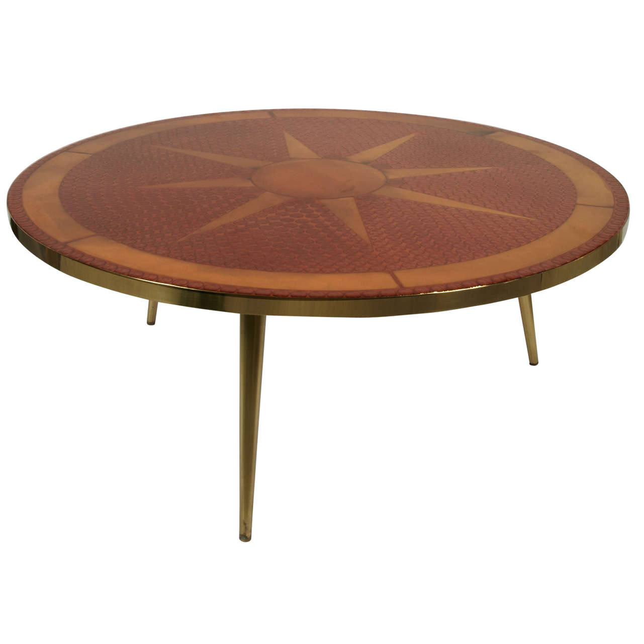 Fantastic Cocktail Table Made Of Coins