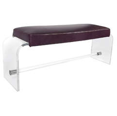 Great Lucite Bench