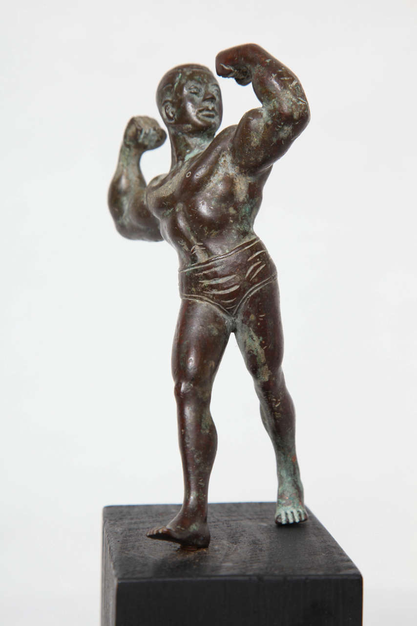 Thai Burmese Bronze Muscleman