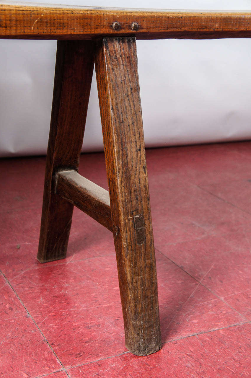 French Fruitwood Bench 1