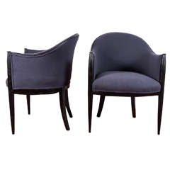 Pair of Rhulmann or Paul Follot Style Chairs--Priced per Pair 11