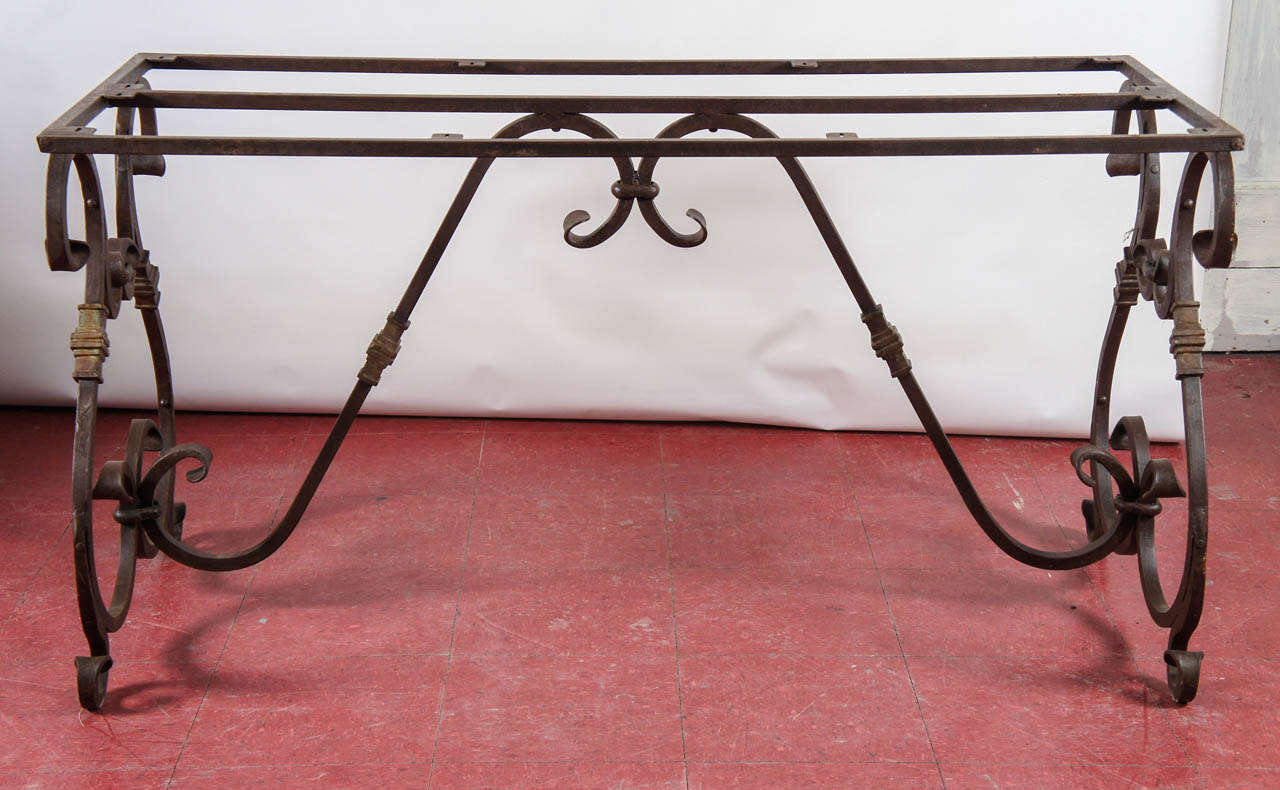 French Antique Riddling Rack Wine Tasting Table