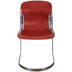 Set of Eight Cidue Stacking Chairs