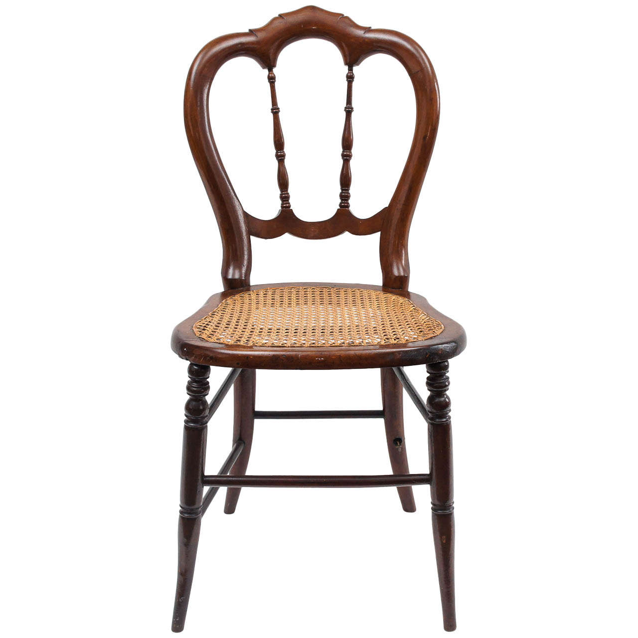 Late 19th Century Single Side Chair for the Bedroom, Office or Boudoir