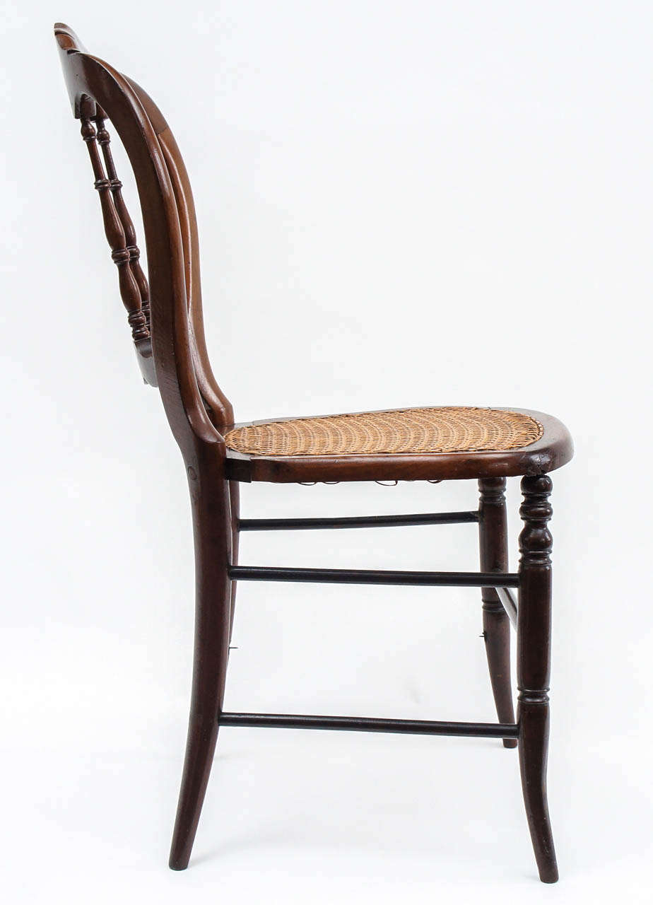 Victorian Late 19th Century Single Side Chair for the Bedroom, Office or Boudoir