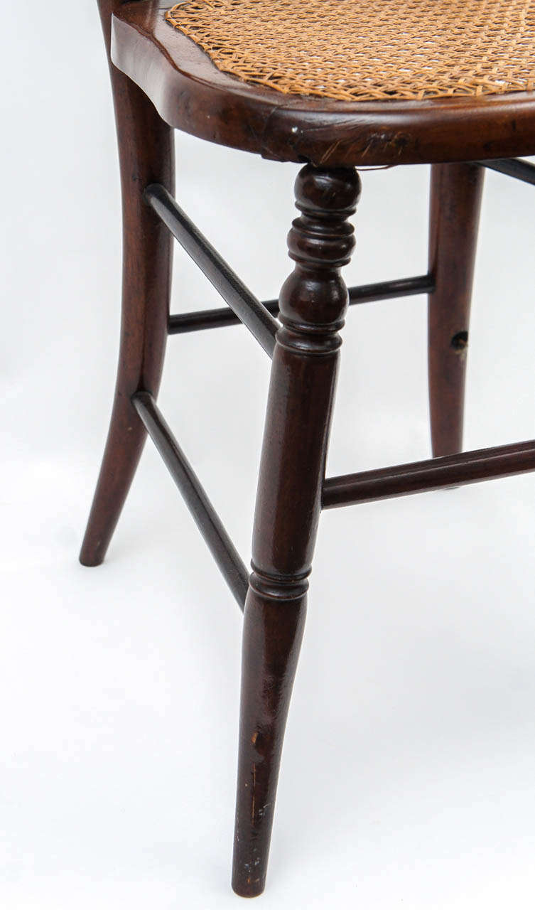 Late 19th Century Single Side Chair for the Bedroom, Office or Boudoir 1