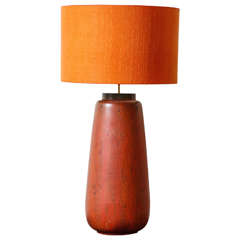 A West Germany Vase Turned into Table Lamp