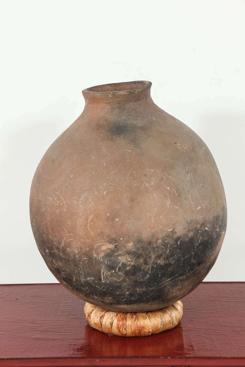 19th Century Primitive Clay Vessel