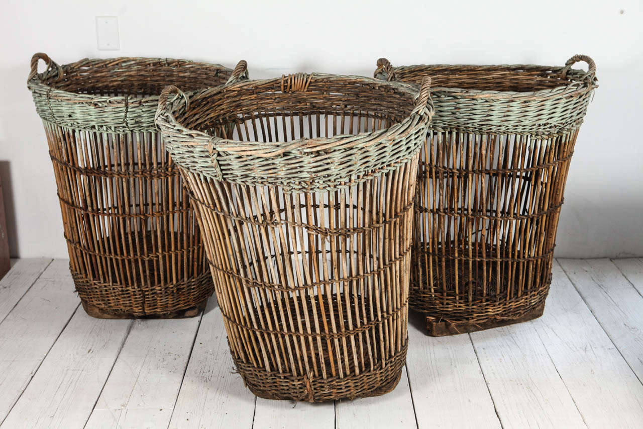 Rustic Large Scale Reed Basket 4