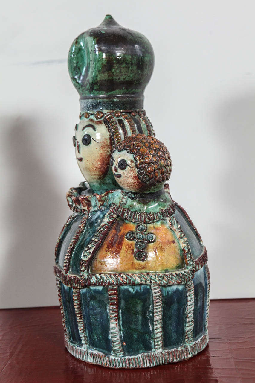 Czech Pottery Family by Viktor Vegricht 1