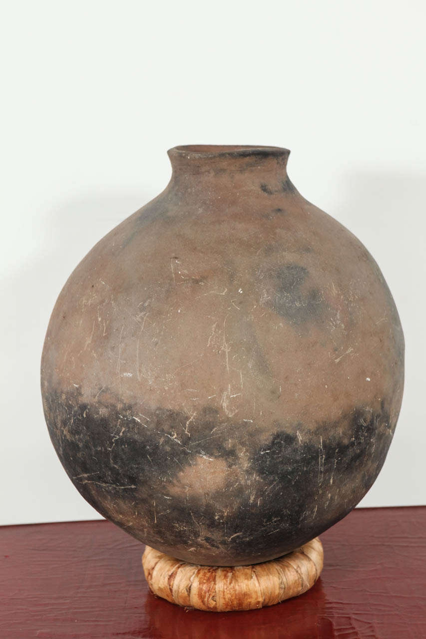 Primitive Clay Vessel at 1stdibs