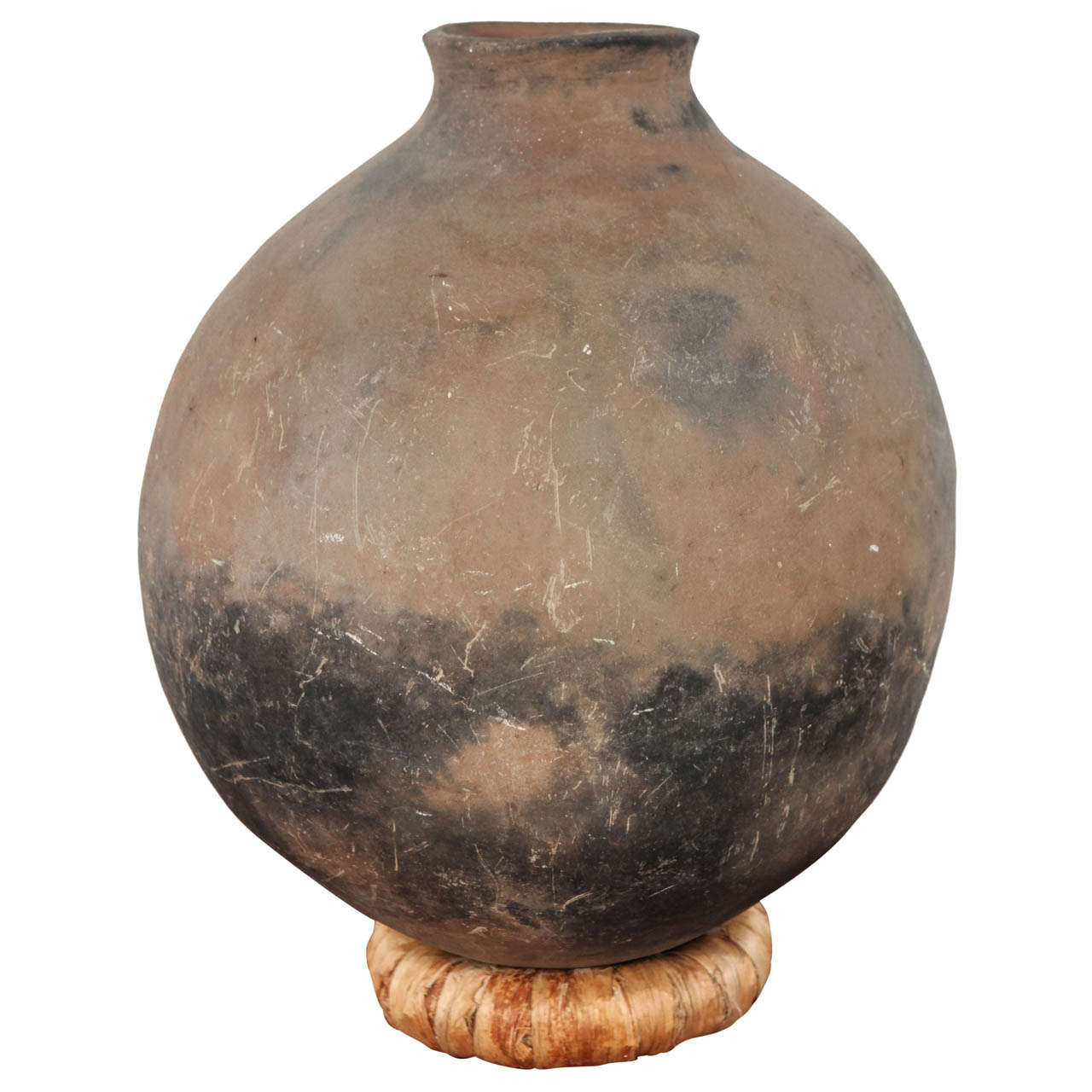 Primitive Clay Vessel at 1stdibs