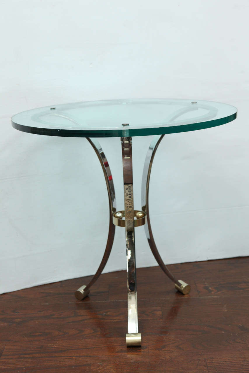 French An Elegant Pair of Side Tables in the Manner of Maison Jansen