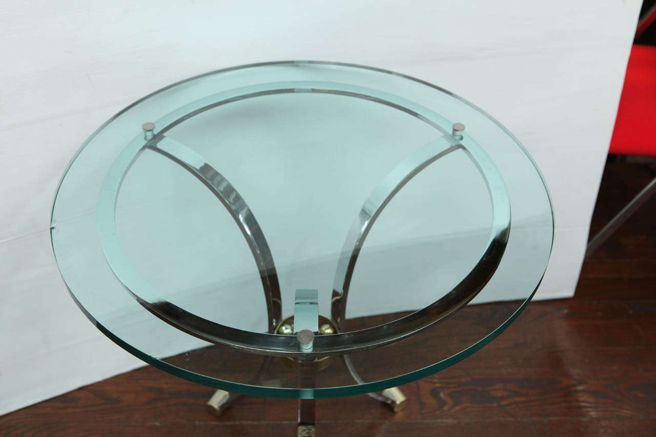 An Elegant Pair of Side Tables in the Manner of Maison Jansen 1