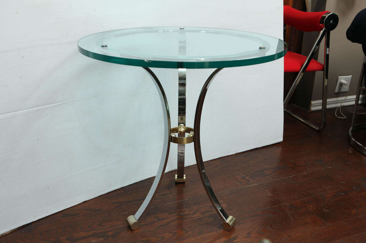 An Elegant Pair of Side Tables in the Manner of Maison Jansen 3