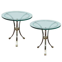 An Elegant Pair of Side Tables in the Manner of Maison Jansen