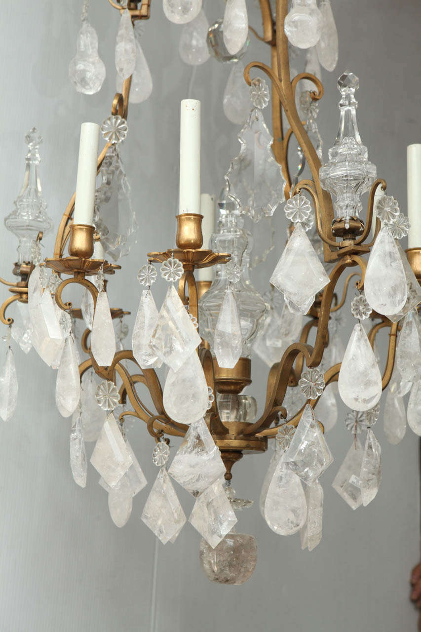 Exceptional French Chandelier In Excellent Condition In Los Angeles, CA