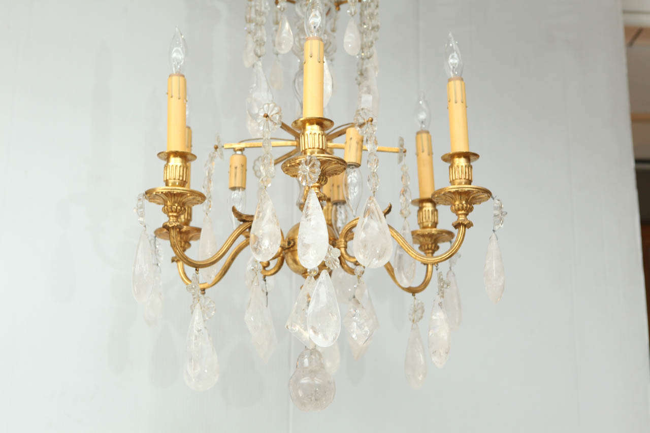 Exquisite French Chandelier In Excellent Condition In Los Angeles, CA