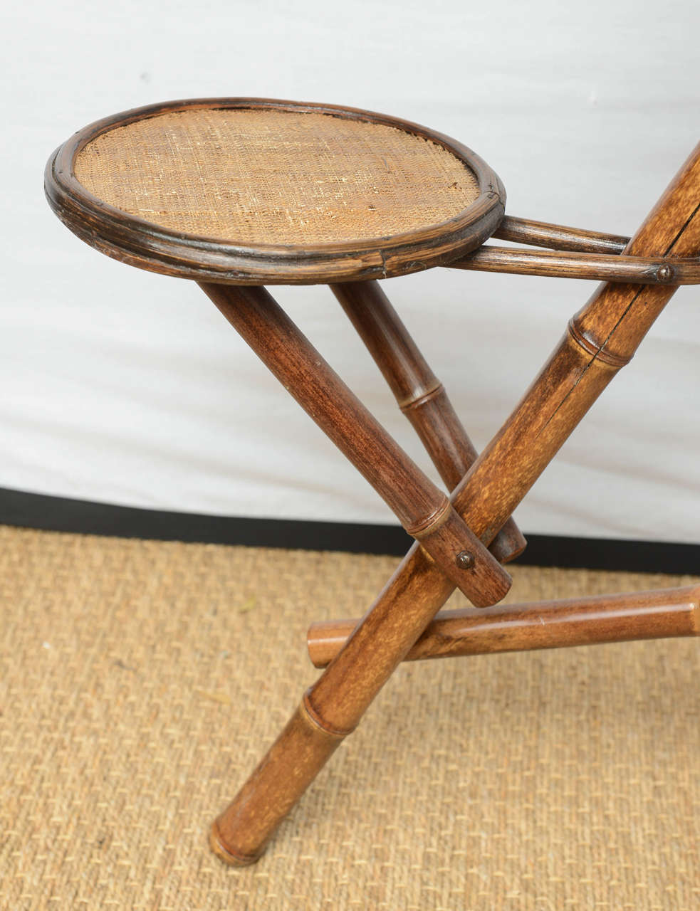 French Bamboo Plant Holder For Sale at 1stdibs