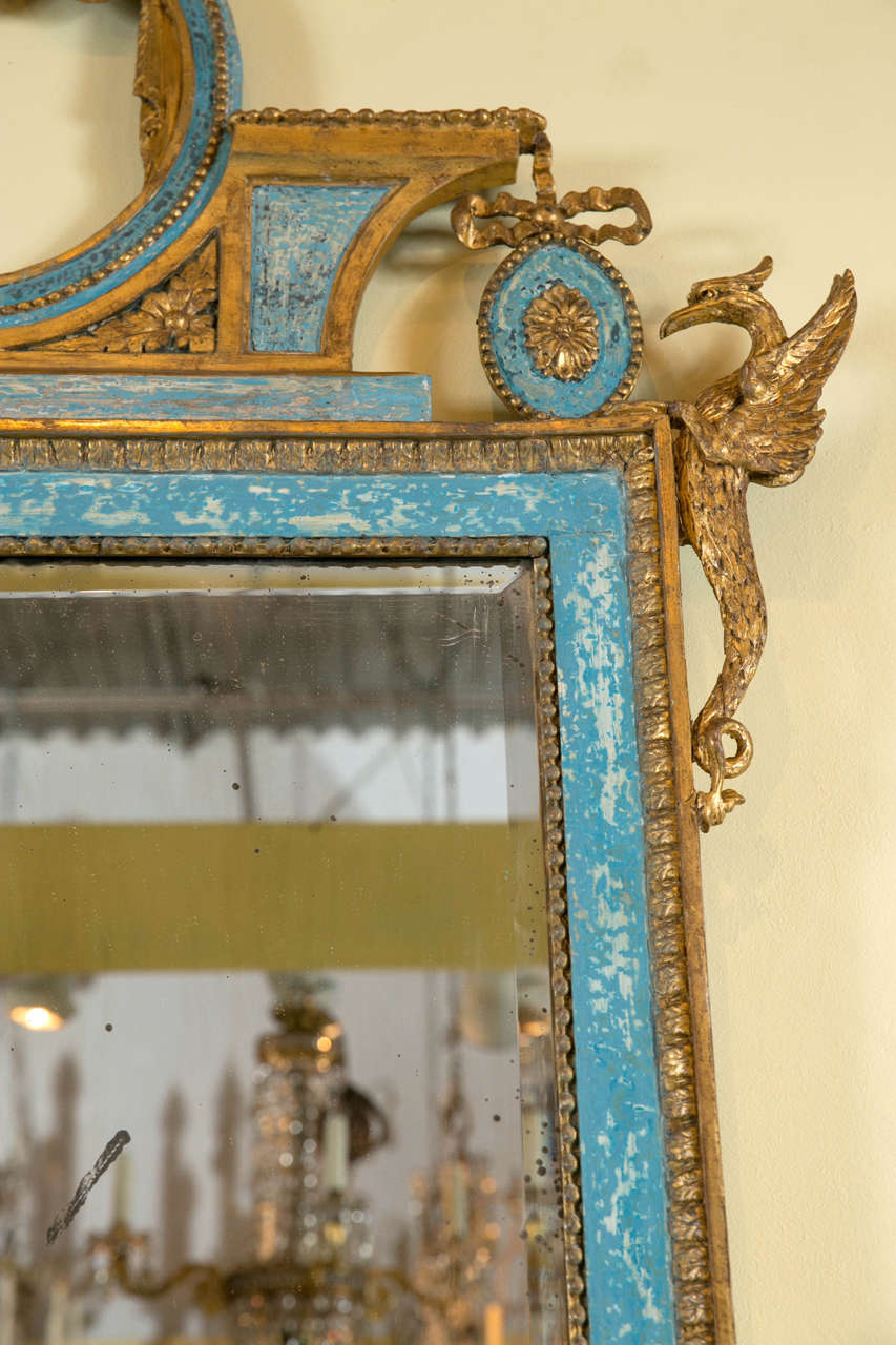 antique looking glass