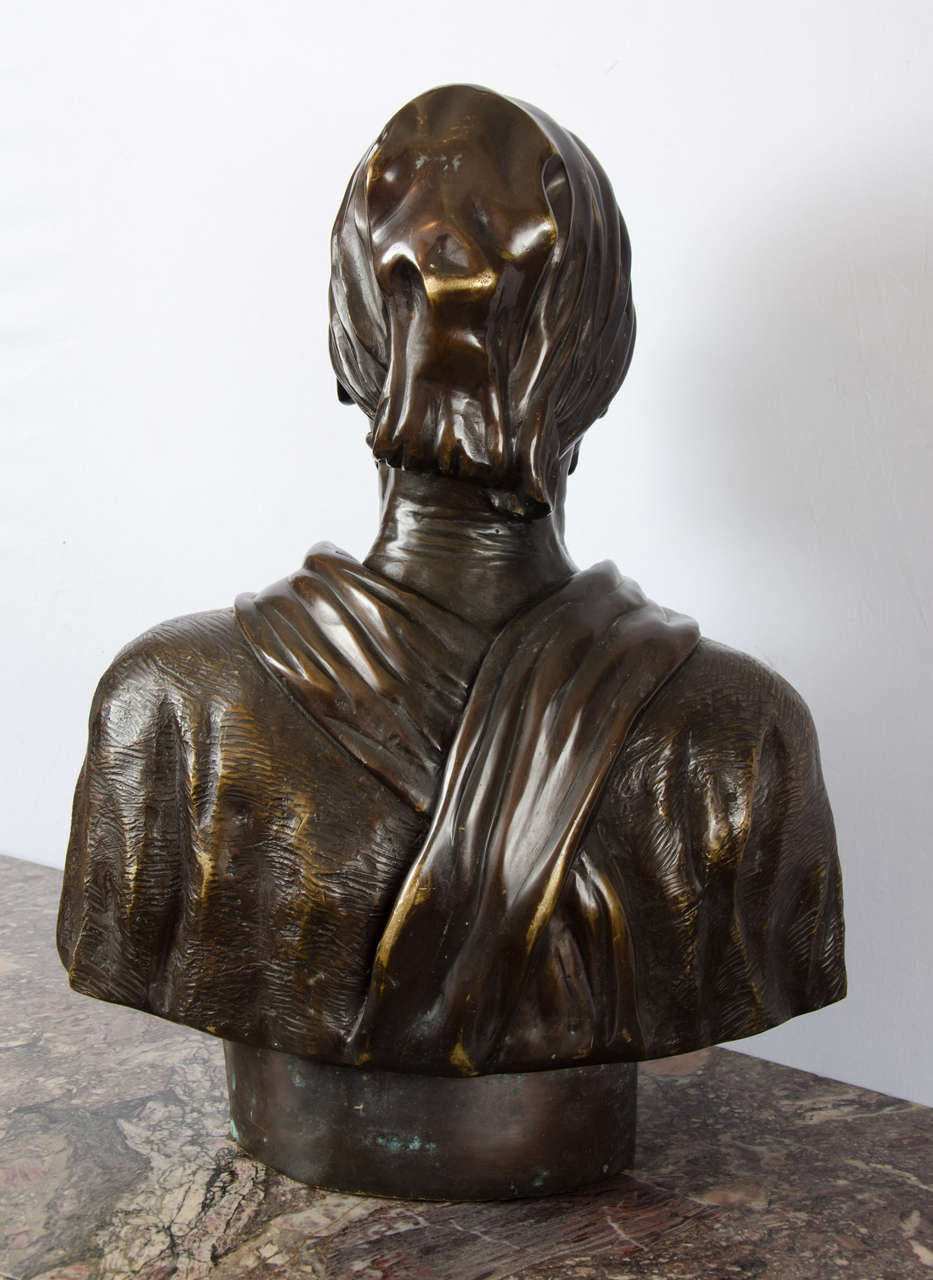 19th Century Bronze Bust 2
