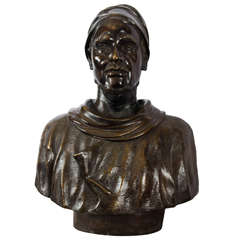 19th Century Bronze Bust