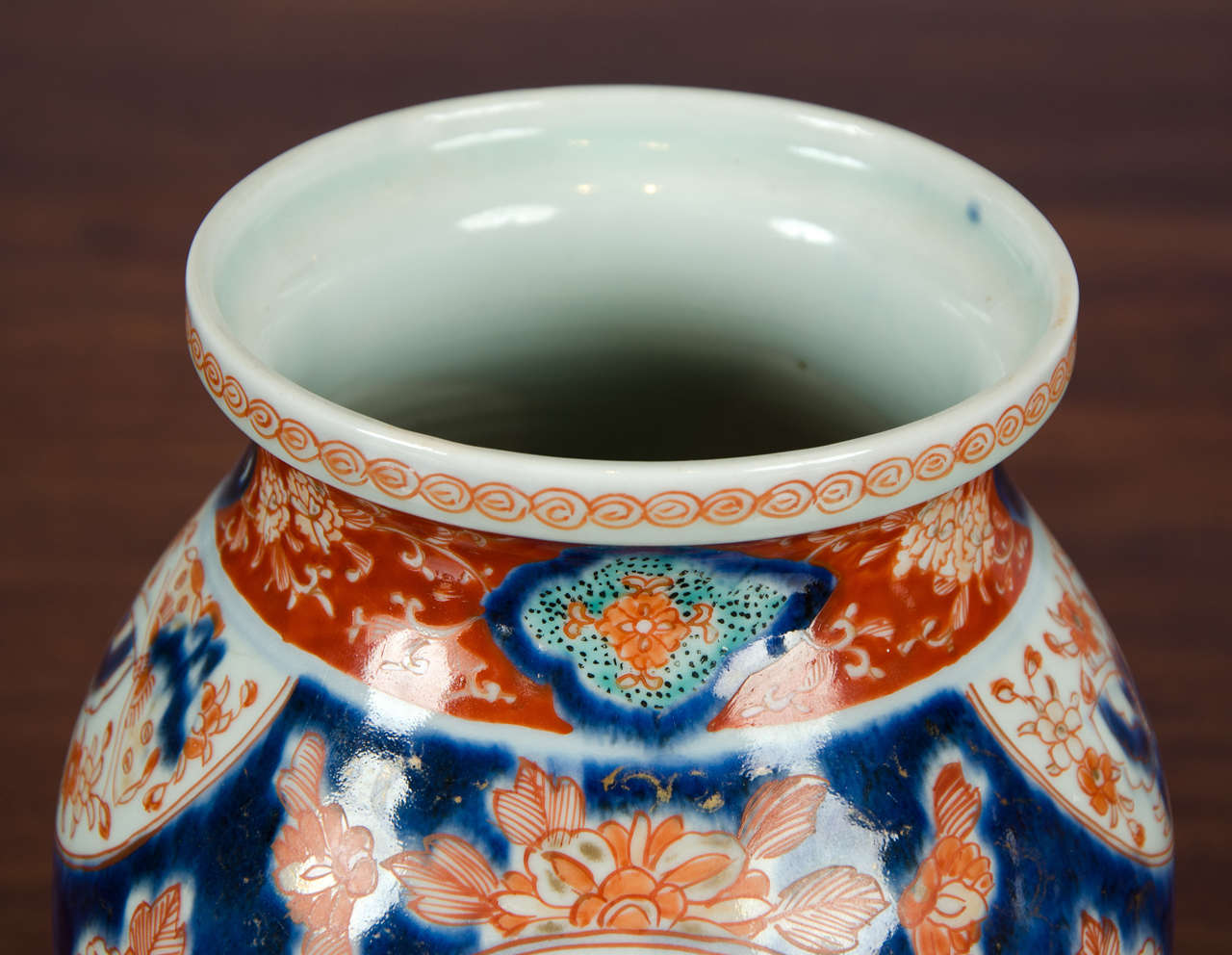 Pair of Japanese Imari Vases at 1stDibs