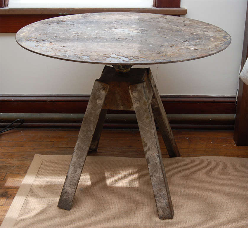 Iron Sculptor's Table