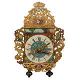 Antique 19th Century Tole Friesland Clock