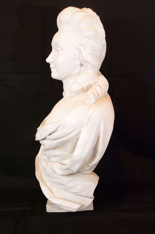 19th Century French Parian bust of a Lady
