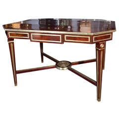 A Fine Russian Neoclassical Style Centre Table