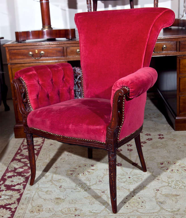 Pair of Art Deco Style Arm Chairs.