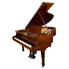 Antique Steinway & Sons Model  M Grand  Piano in Mahogany