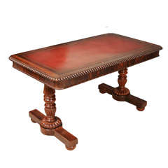 A Rosewood Writing Table by Gillows of Lancaster