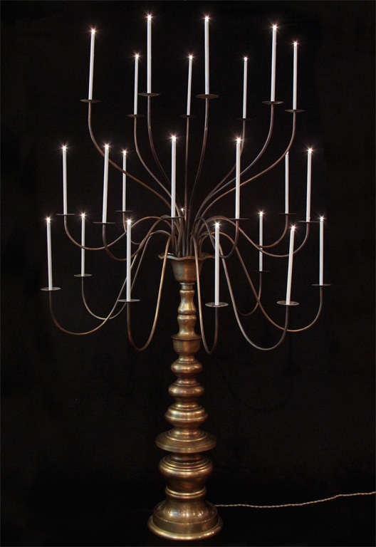 Pair of Giant Candelabra at 1stDibs
